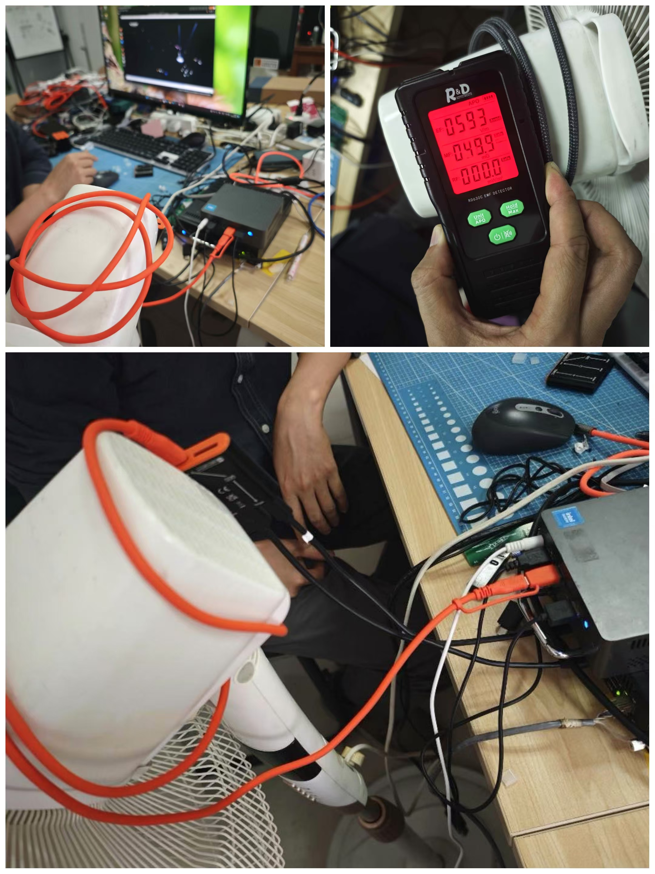 Configuración de prueba